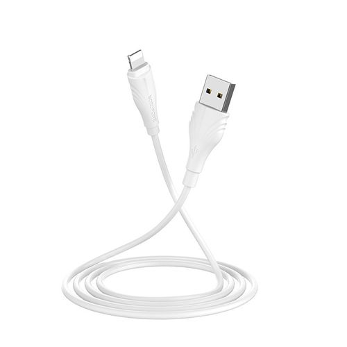 Borofone - Kabel USB-A do Lightning, 3 m (Biały) na Arena.pl