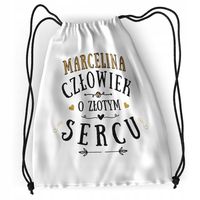 Plecak Sportowy Szkolny Marceliny Córki Dziecka Z Nadrukiem Ze Zdjęciem