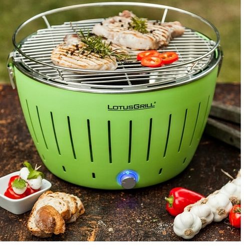 GRILL WĘGLOWY BEZDYMNY LOTUSGRILL PRZENOŚNY OGRODOWY STANDARD PLUS TORBA na Arena.pl