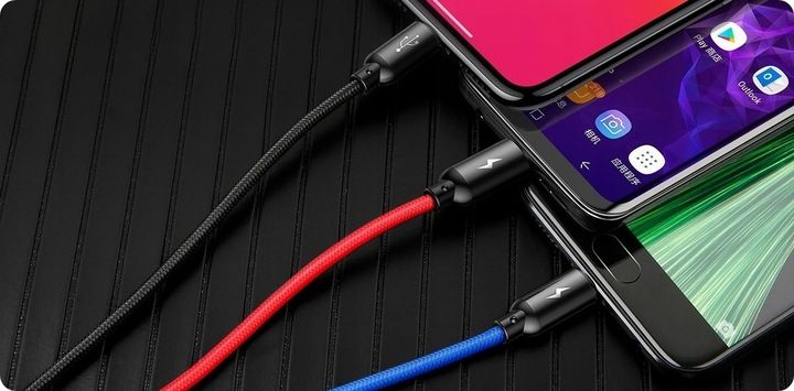 POJEMNY POWERBANK BASEUS 30000MAH PD 15W KABEL 3w1 DO LIGHTNING USB-C MICRO zdjęcie 9