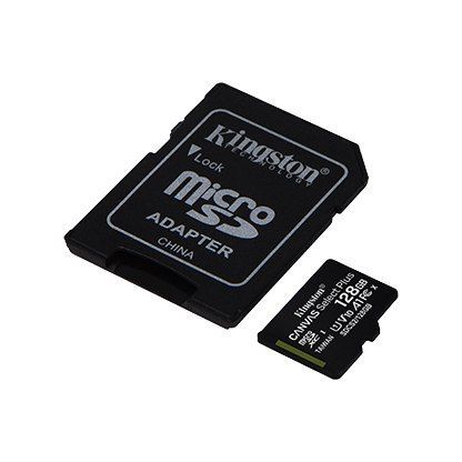 Kingston Canvas Select Plus UHS-I 128 GB, MicroSDXC, Flash memory class 10, SD Adapter na Arena.pl