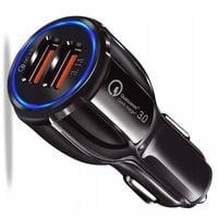 SZYBKA 3.1A SAMOCHODOWA ŁADOWARKA QUALCOMM QUICK CHARGE QC 3.0