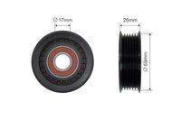 ROLKA NAPINACZA PASKA FORD USA EXPLORER 1996 1997 1998 1999 2000 2001