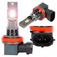 2 SZTUKI ŻARÓWKA SAMOCHODOWA LED H11 12V 30W HQ 6500K 3800LM +300% CANBUS