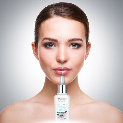 BIELENDA Kwas Salicylowy Azelainowy Migdałowy Mlekowy do Twarzy 40% 30ml na Arena.pl