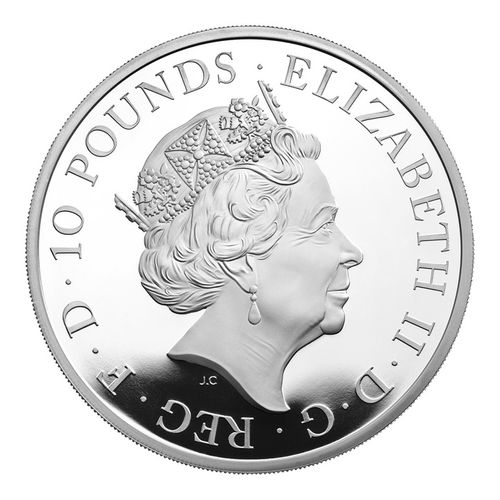 The Royal Tudor Beasts: The Yale of Beaufort 10 uncji Srebra 2023 Proof na Arena.pl