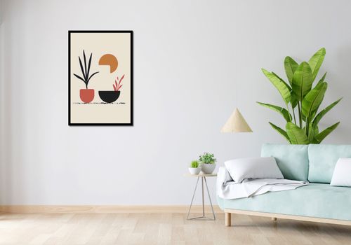 Plakat 61x90,5cm Domowy Ogród na Arena.pl