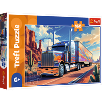TREFL 15413 Puzzle 160 Ciężarówka w trasie