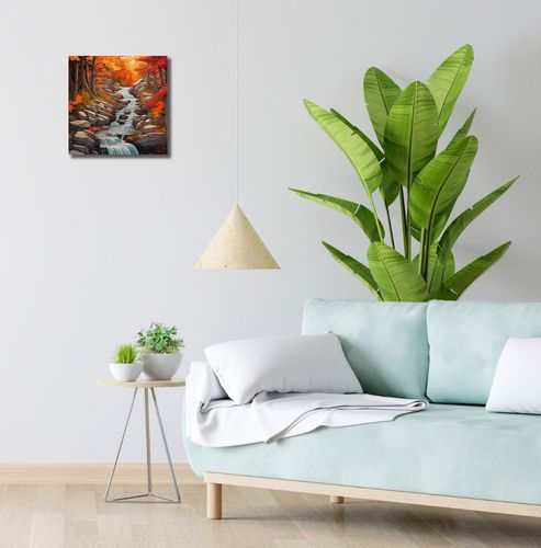 Obraz 30x30cm Jesienne Wodospady na Arena.pl