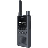 hytera radio dmr+analog hyt-s35, uhf 400-470 mhz,2200 mah, metallic grey