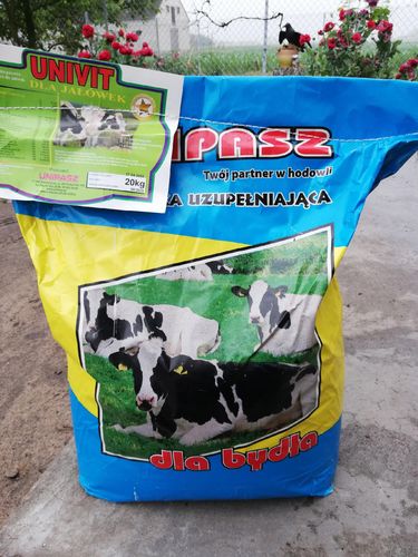 UNIVIT witaminy dla jałówek UNIPASZ 20KG na Arena.pl