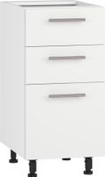 BELLA D3S-40/82 SZAFKA DOLNA Z SZUFLADAMI, MECH HETTICH FRONT: BIAŁY MAT