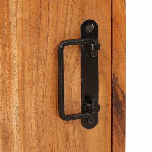 Stolik nocny 2 pcs Brązowy 35 x 33 x 48 cm Drewno akacjowe na Arena.pl