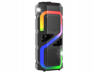 Tracer Natrix głośnik TWS Bluetooth 5.0 Radio FM USB LED RGB KARAOKE