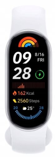 Smartband Xiaomi Smart Band 9 srebrny na Arena.pl