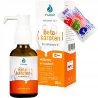 ALINESS AVITALE BETA - KAROTEN PRO WITAMINA 1 W KROPLACH 30 ml 600 PORCJI
