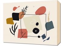 Obraz 50x40cm Abstrakcyjny Dialog