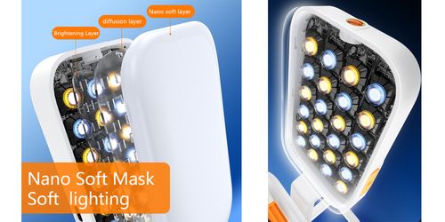 Lampka LED z uchwytem na smartfon Camrock Live Stream na Arena.pl