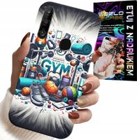 ETUI DO HUAWEI P30 LITE - SIŁOWNIA GYM FITNESS SPORT CASE + SZKŁO