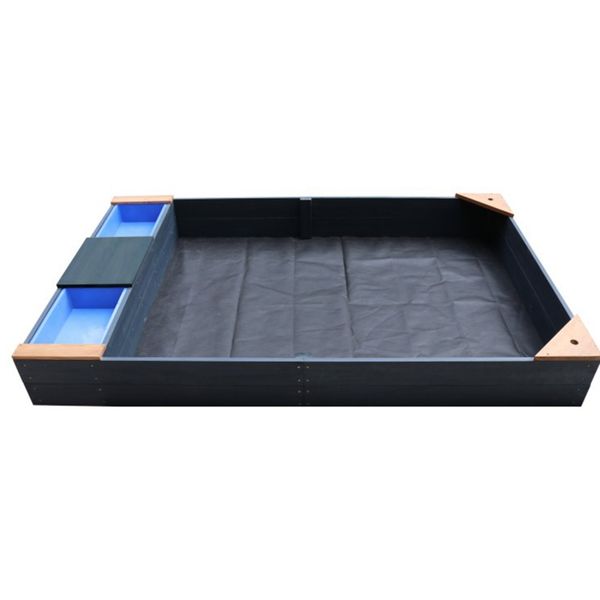 AXI Duża Piaskownica z Pojemnikami Siedziskiem i Przykryciem zdjęcie 5