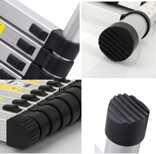 DRABINA TELESKOPOWA 6,2m Aluminiowa kładana przystawna Dayplus + hakiem na Arena.pl