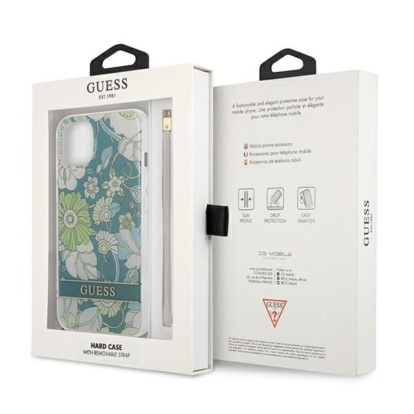 Etui Guess do iPhone 13 mini, Zielony zdjęcie 8