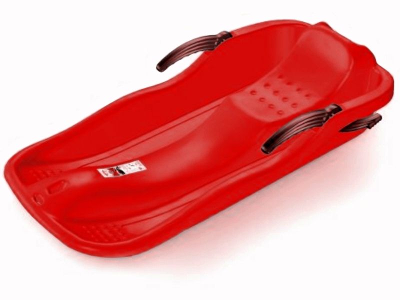 2x Sanki Bobslej z hamulcami + 2x Ślizg Jabłuszko zdjęcie 2