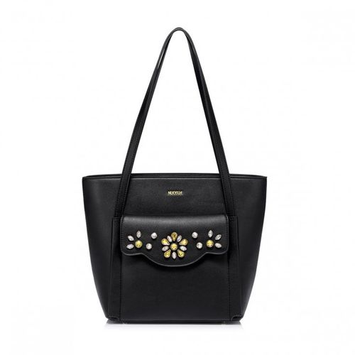 Nucelle efektowny shopper czarny na Arena.pl