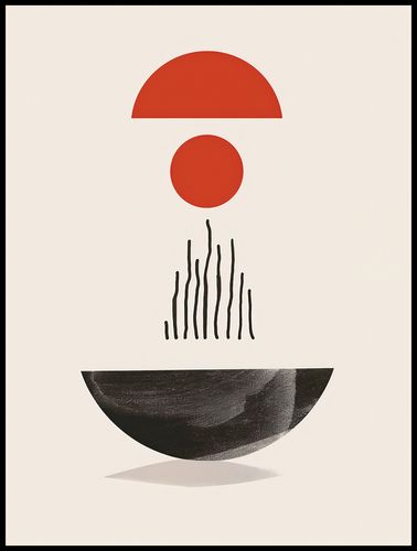 Plakat 75x100cm Półokrągła Forma na Arena.pl