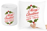 Na Święta Zestaw Poduszka + Skarbonka Prezent Z Nadrukiem Ze Zdjęciem