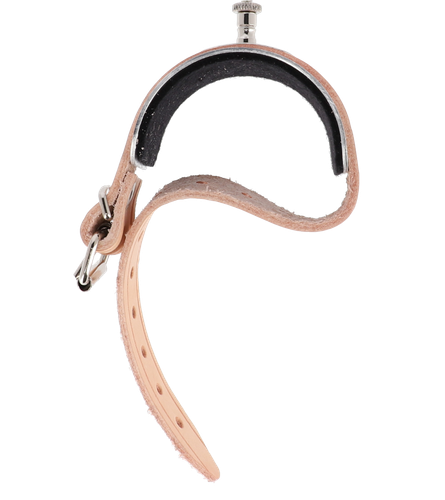 Lirka marszowa pulpit do fletu pasek skórzany Nikiel Srebrna Riedl 325N na Arena.pl