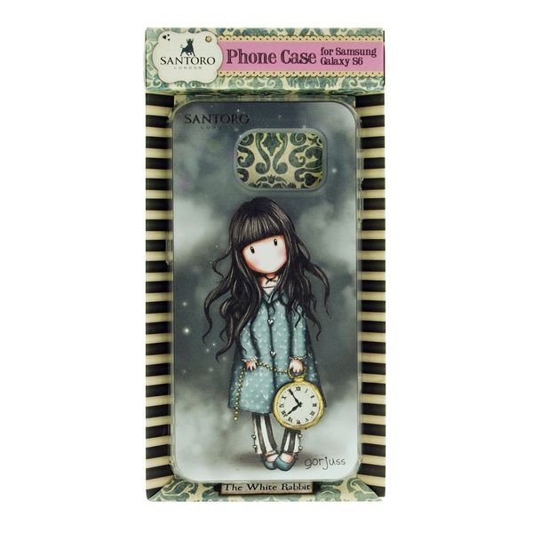 Samsung S6 Case - Gorjuss - White Rabbit zdjęcie 2
