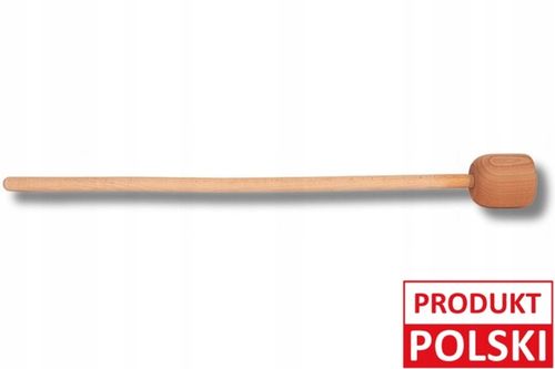 Tłuczek do ubijania kapusty drewniany ubijak duży bukowy XXL 98 cm x 10 cm na Arena.pl