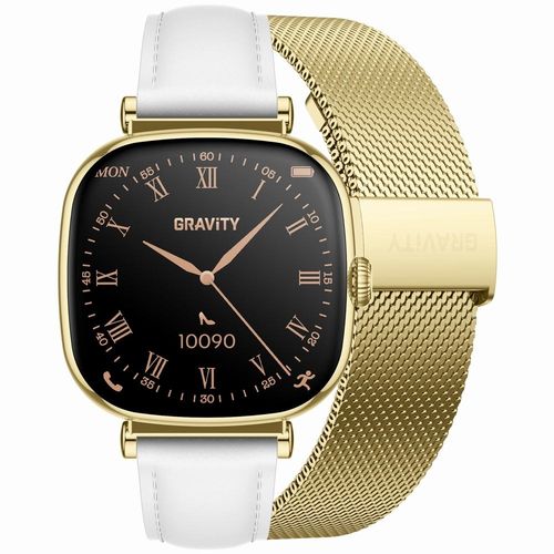 smartwatch gravity złoty bransoleta + pasek gt32-2 na Arena.pl