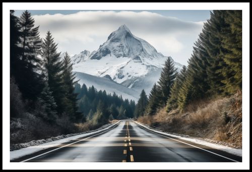 Plakat 91,5x60cm Odważna Podróż na Arena.pl
