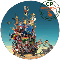 Opłatek na tort Lucky Luke