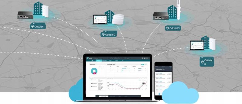 Kontroler sieciowy Omada Cloud OC200 zdjęcie 8