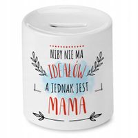 Skarbonka Dla Mamy Na Dzień Mamy Urodziny Prezent Z Nadrukiem Ze Zdjęciem