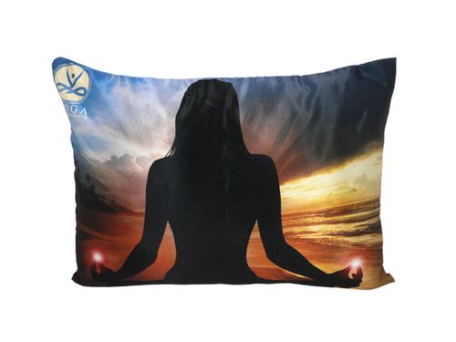 Poduszka z wypełnieniem/suwak - Joga (CARMANI) na Arena.pl