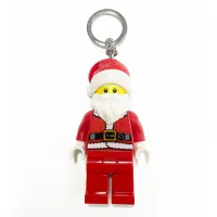 Breloczek LEGO z latarką: Święty Mikołaj