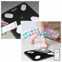 WAGA ŁAZIENKOWA ANALITYCZNA SMART 25W1 APK LCD 180 KG - ŚLEDŹ SWOJE POSTĘPY