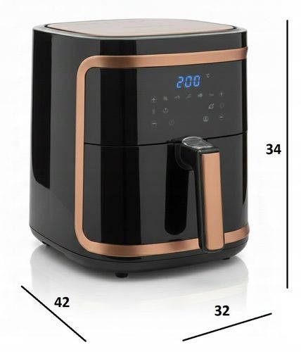 FRYTKOWNICA BEZTŁUSZCZOWA XXL AIR FRYER 7 L FRYTOWNICA 1900W LCD KOSZ na Arena.pl