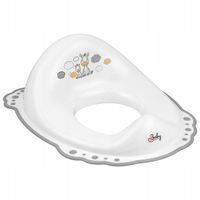 MALTEX Nakładka 2K na sedes Zebra biało/szara