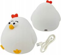 MARY'S LAMPKA NOCNA DZIECIĘCA LED KURA WIELKANOC ŚWIATŁO CIEPŁE USB 50H