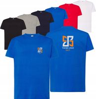 męska KOSZULKA SLIM FIT własny HAFT TWOJE LOGO NAPIS firmowa reklamowa