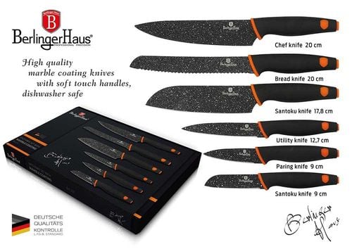 zestaw 6 noży kuchennych berlinger haus bh-2111 na Arena.pl
