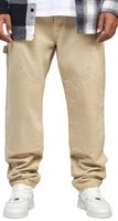 SIKSILK STRAIGHT FIT CARPENTER - Jeansy Relaxed Fit 34R