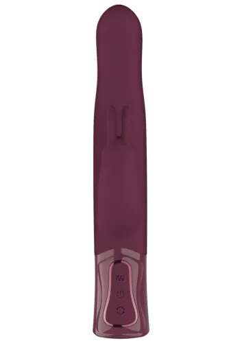 she.e.o thick rotating rabbit vibrator silikonowy, 10 trybow, usb na Arena.pl