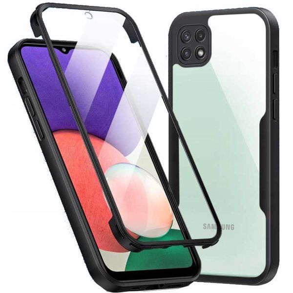 Spacecase Beetle 360 Galaxy A22 5G Czarny zdjęcie 2