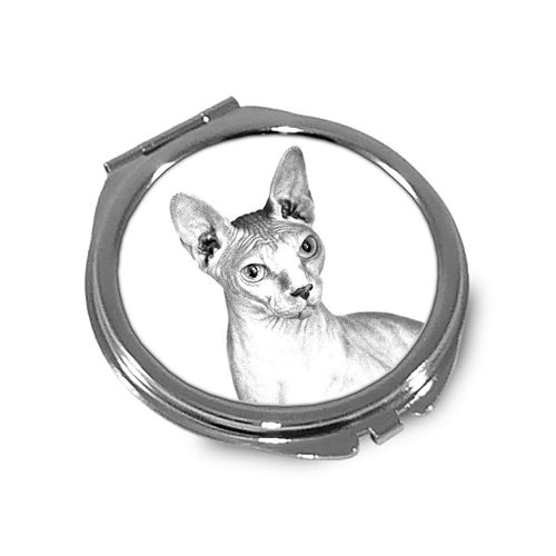 Sfinks - kieszonkowe lusterko z wizerunkiem cat. na Arena.pl